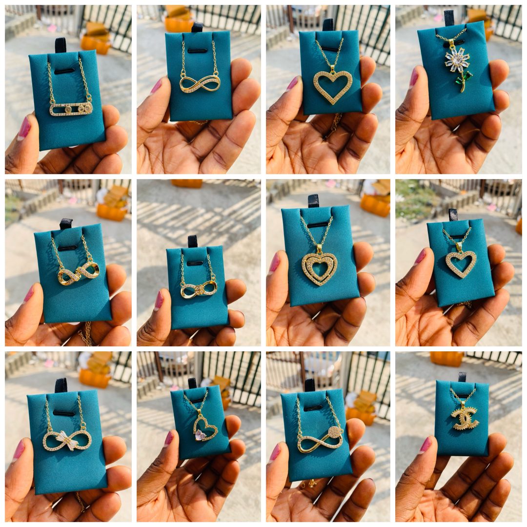 Dozen Dainty single necklaces collection 2