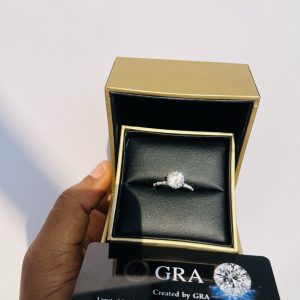 Steff Moissanite Ring