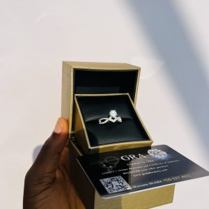 Tiara Moissanite Ring