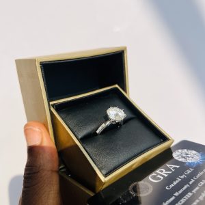 Rock Moissanite Ring