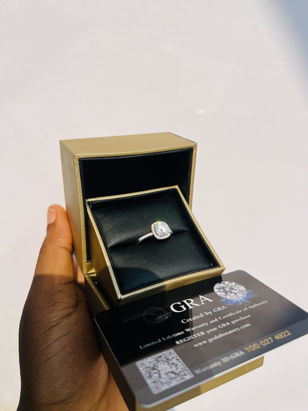 Arielle Moissanite Ring - Image 4