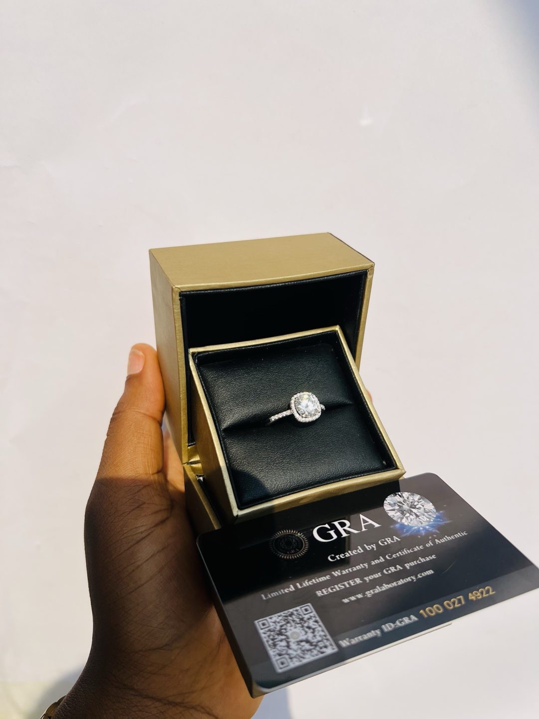 Arielle Moissanite Ring