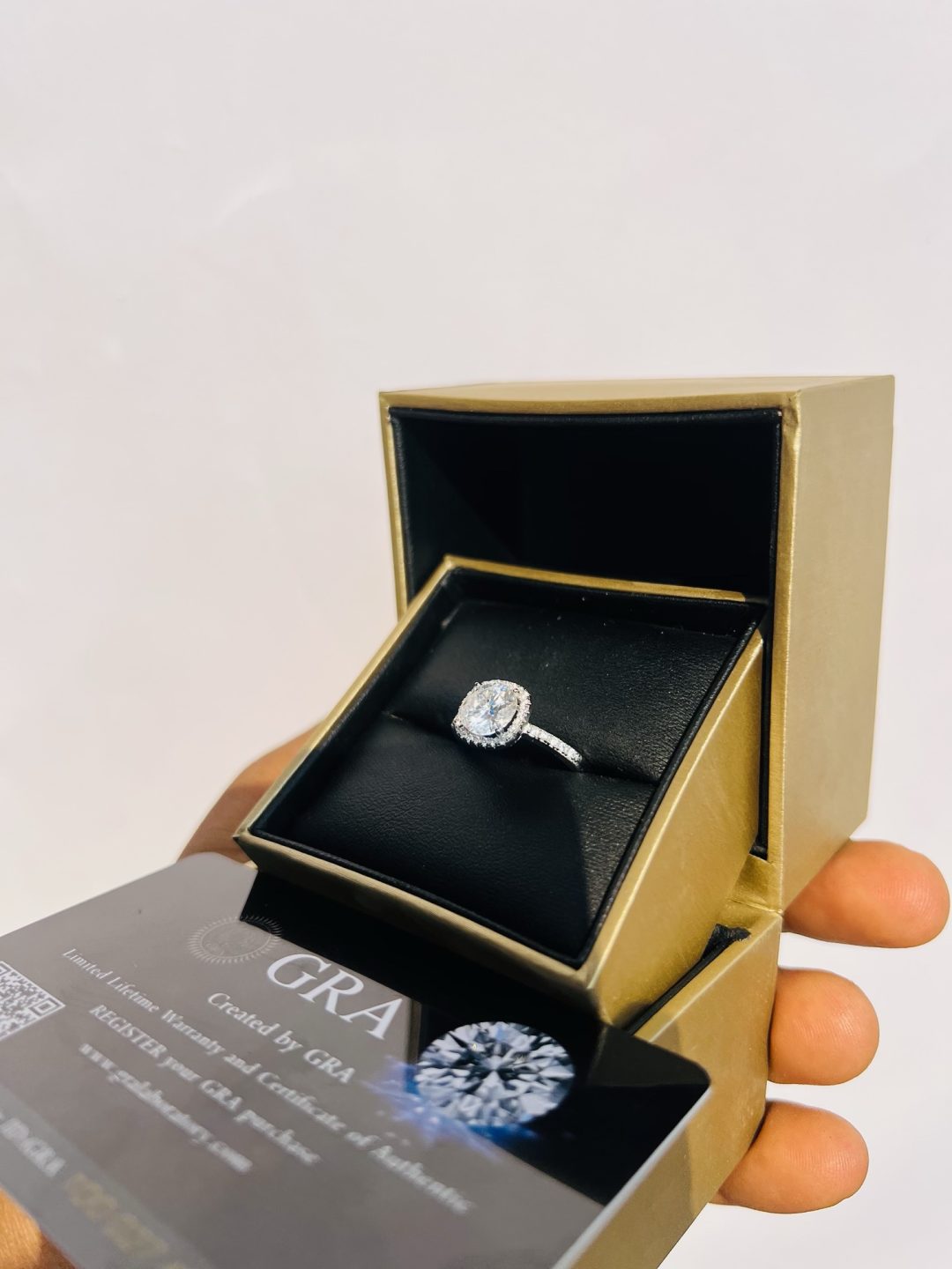 Arielle Moissanite Ring - Image 2