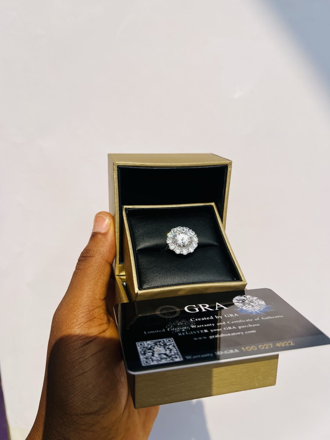 Queen Elizabeth Moissanite Ring - Image 2