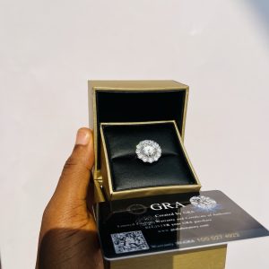Queen Elizabeth Moissanite Ring