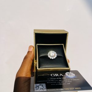 Queen Elizabeth Moissanite Ring