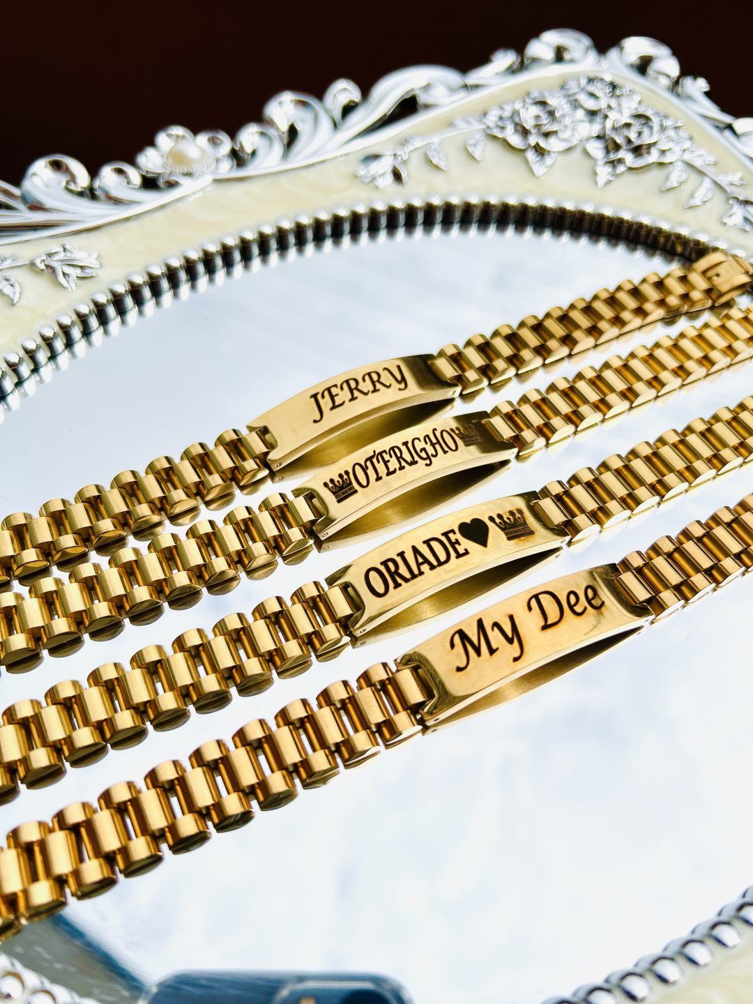 12mm Gold Rolex bracelet - Image 2