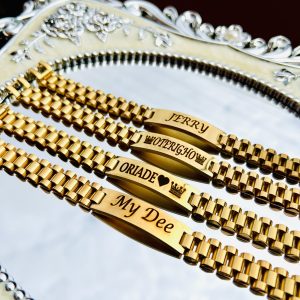 12mm Gold Rolex bracelet