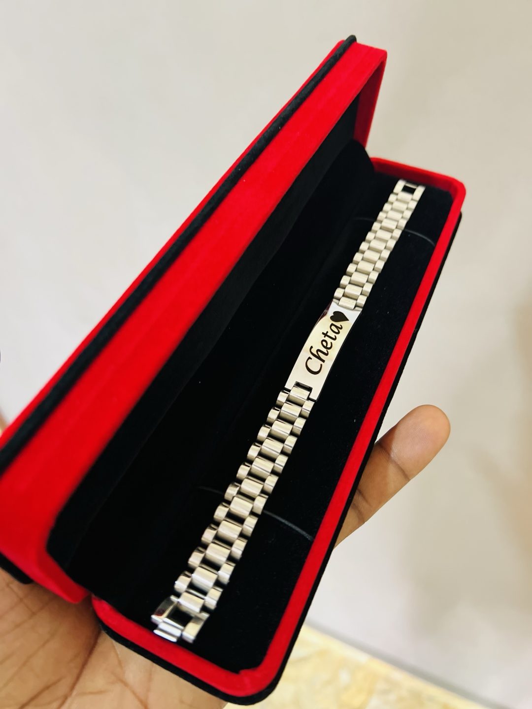 12 mm Silver Rolex bracelet - Image 2
