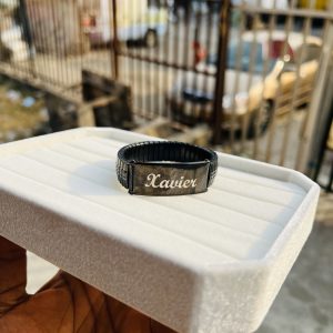 Black stretchy bracelet