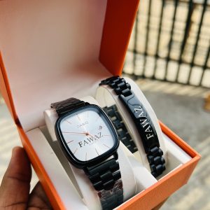 White face Casio Watch and bracelet