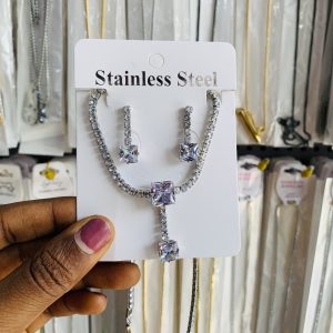 Tennis square  silver set