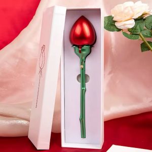 Decorative rose stick gift box