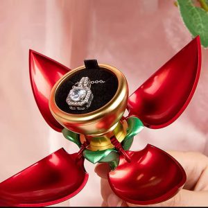 Decorative rose stick gift box