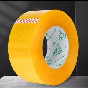Yellow gold transparent adhesive tape