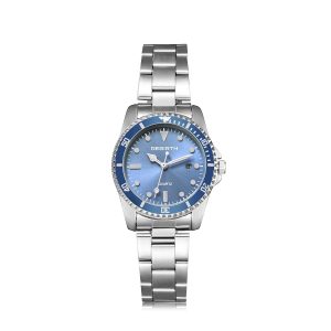 Rebirth blue face submarine male watch