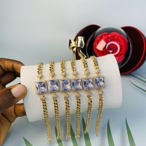 Half stone bracelet 006