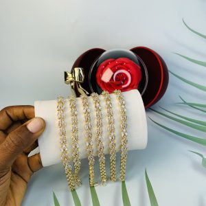 Half stone bracelet 004