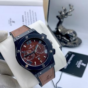 Fashion hublot brown watch