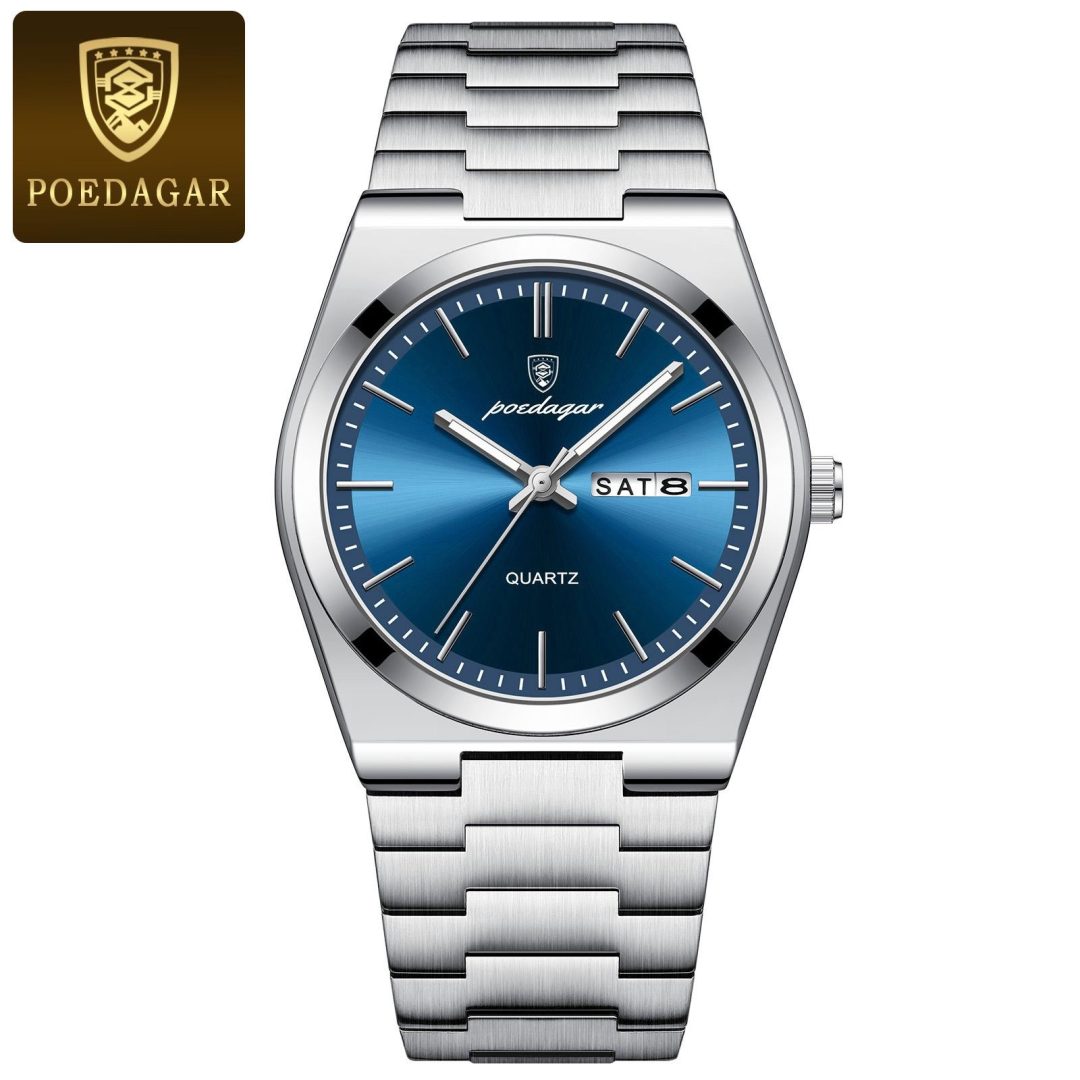 Poedagar silver blue face