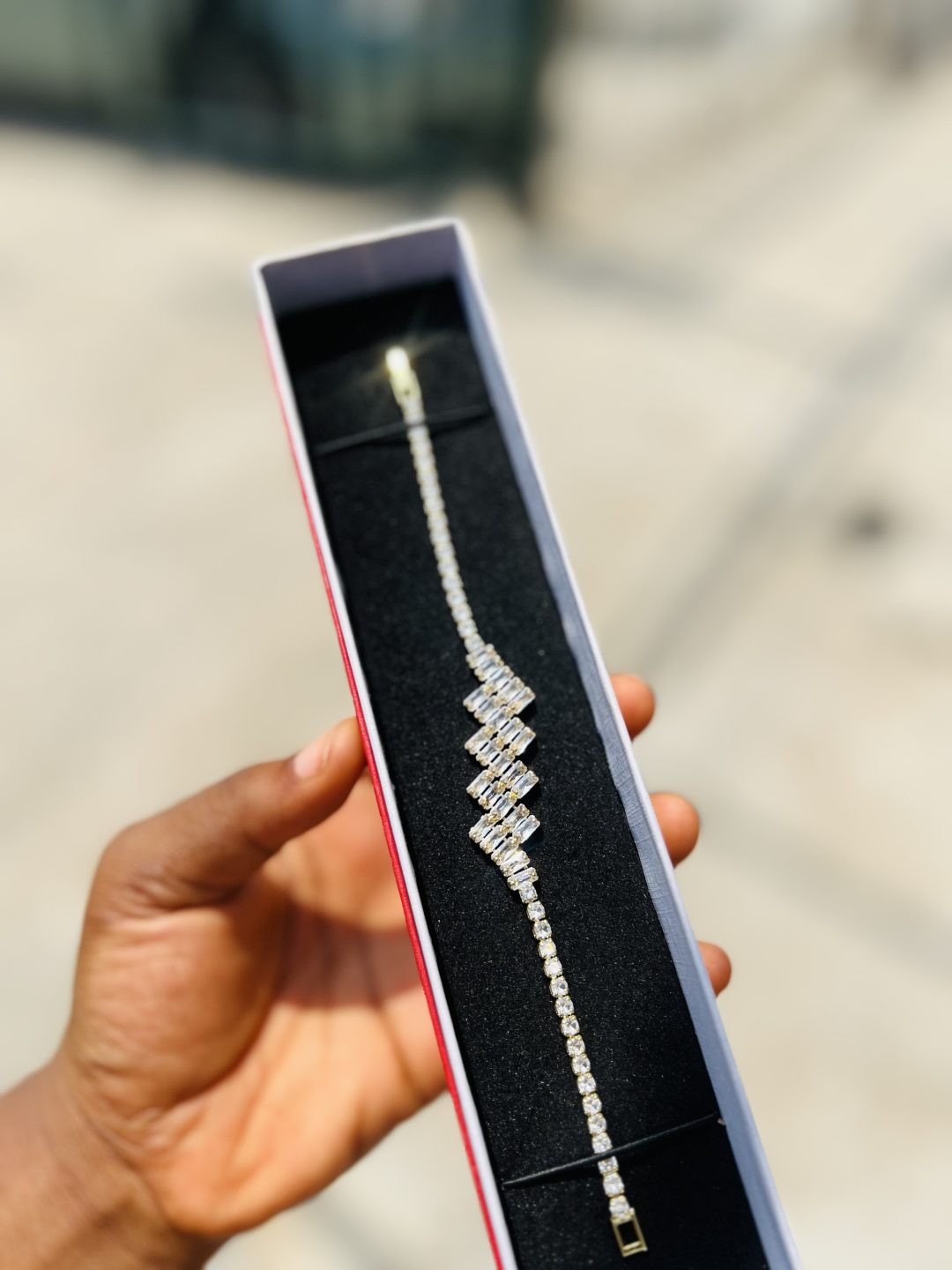 Shock Cz bracelet (gold) - Image 3