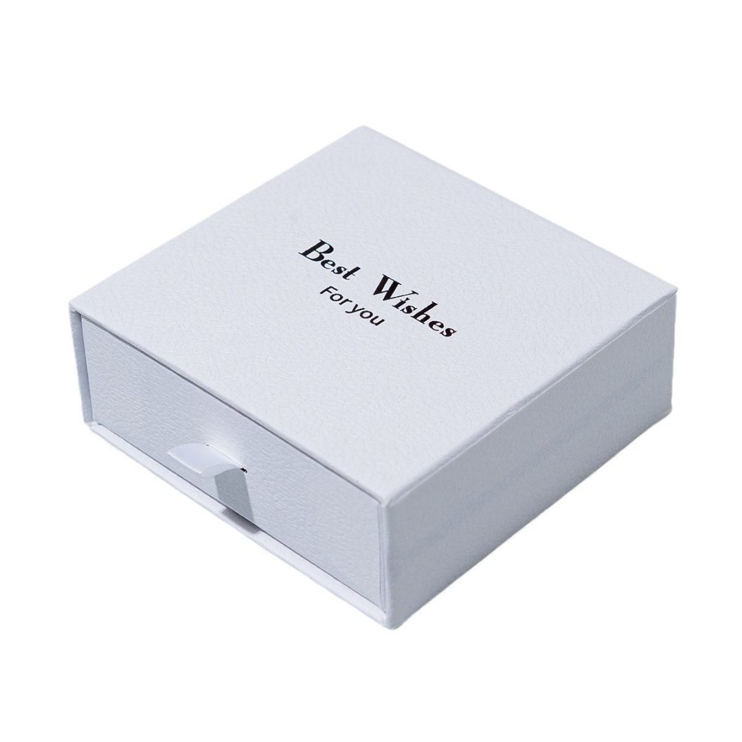 Best wishes white draw jewelry box
