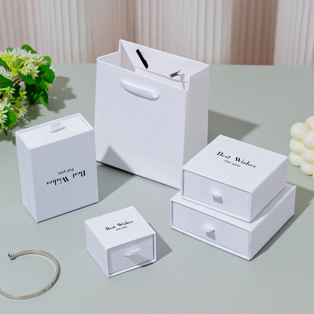 Best wishes white draw jewelry box - Image 2