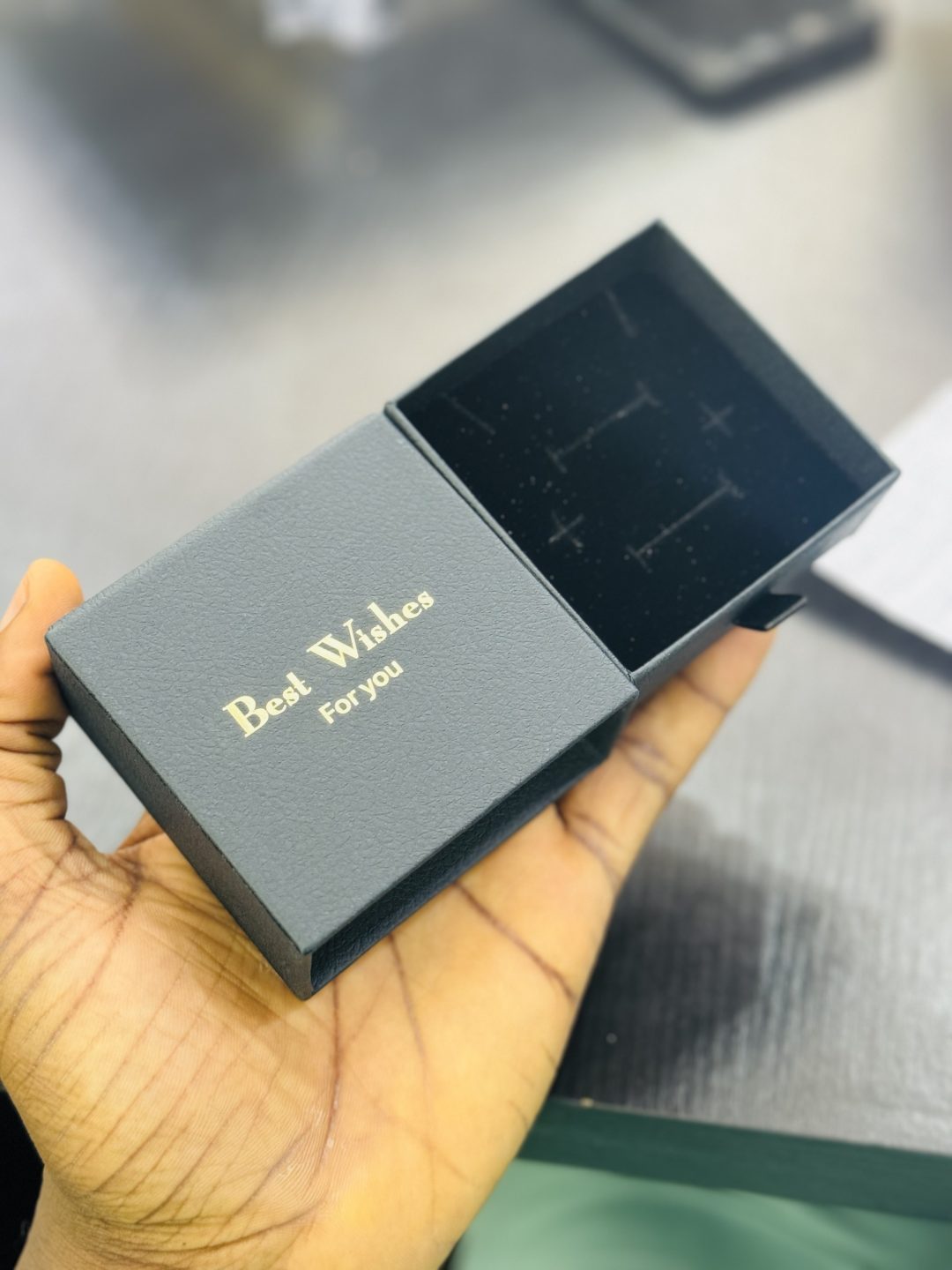 Best wishes black draw box - Image 2
