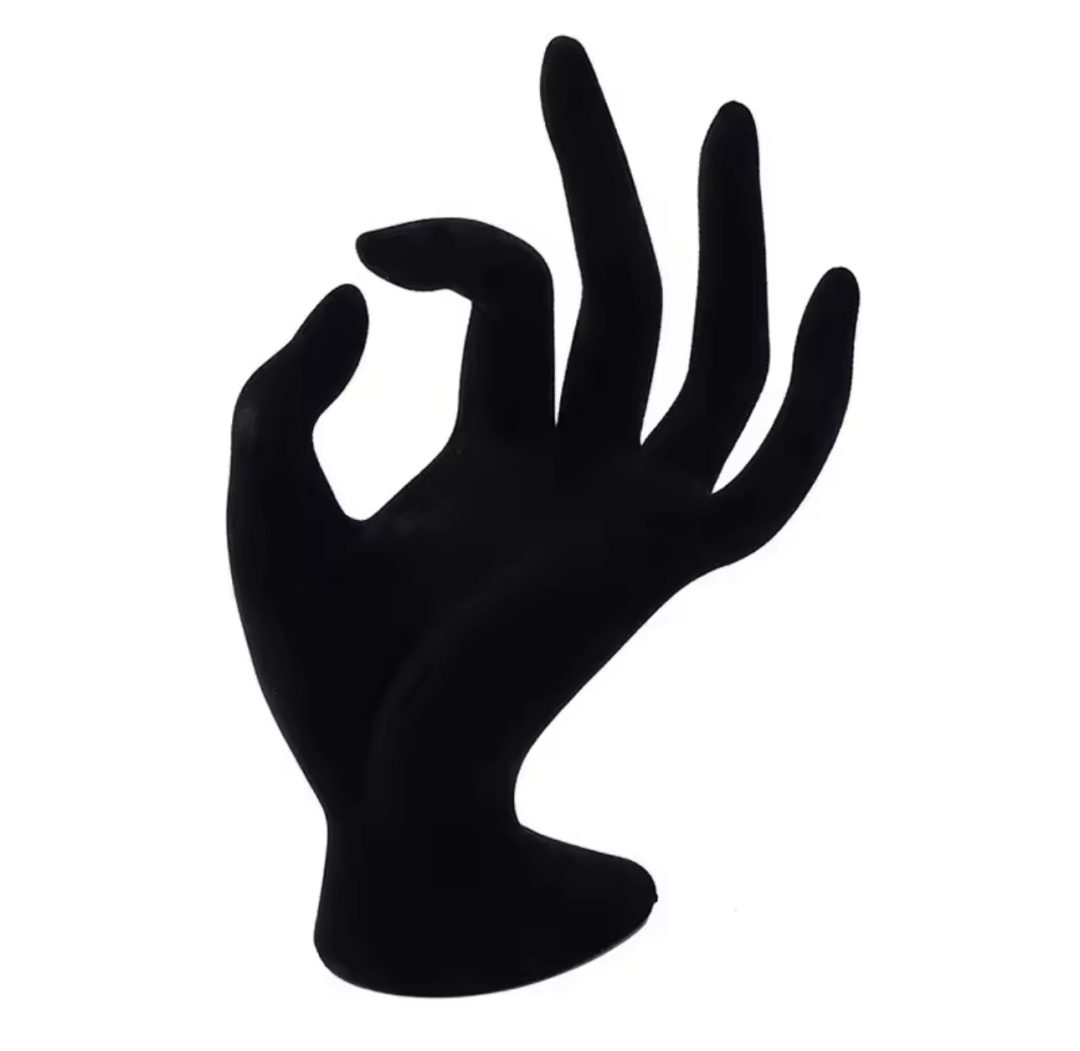 Sued ring and bracelet display hand mannequin - Image 2