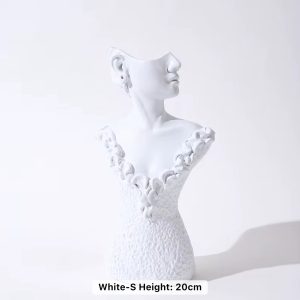20cm mini white jewelry display mannequin
