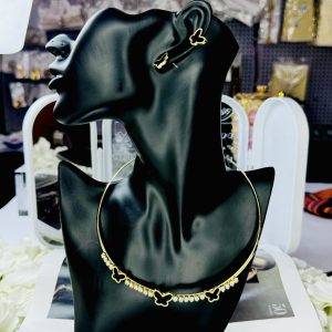 MD BUTTER FLY GOLD CHORD SET