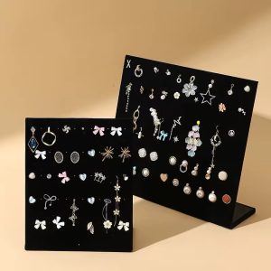 Earrings display boards black