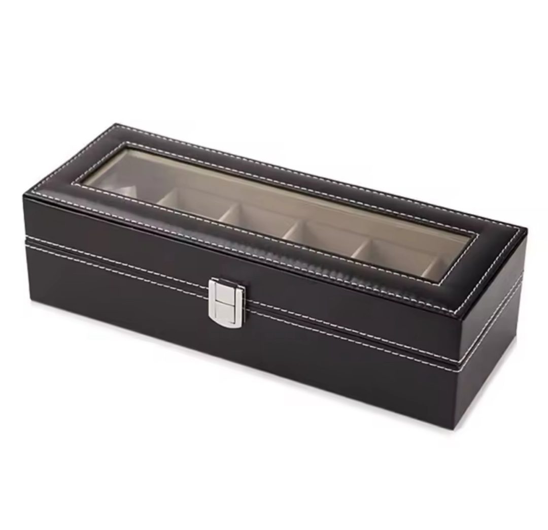 Glass black watch leather organizers - Image 2