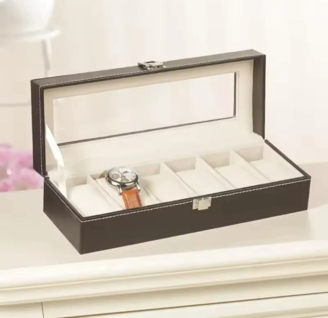 Glass black watch leather organizers - Image 3