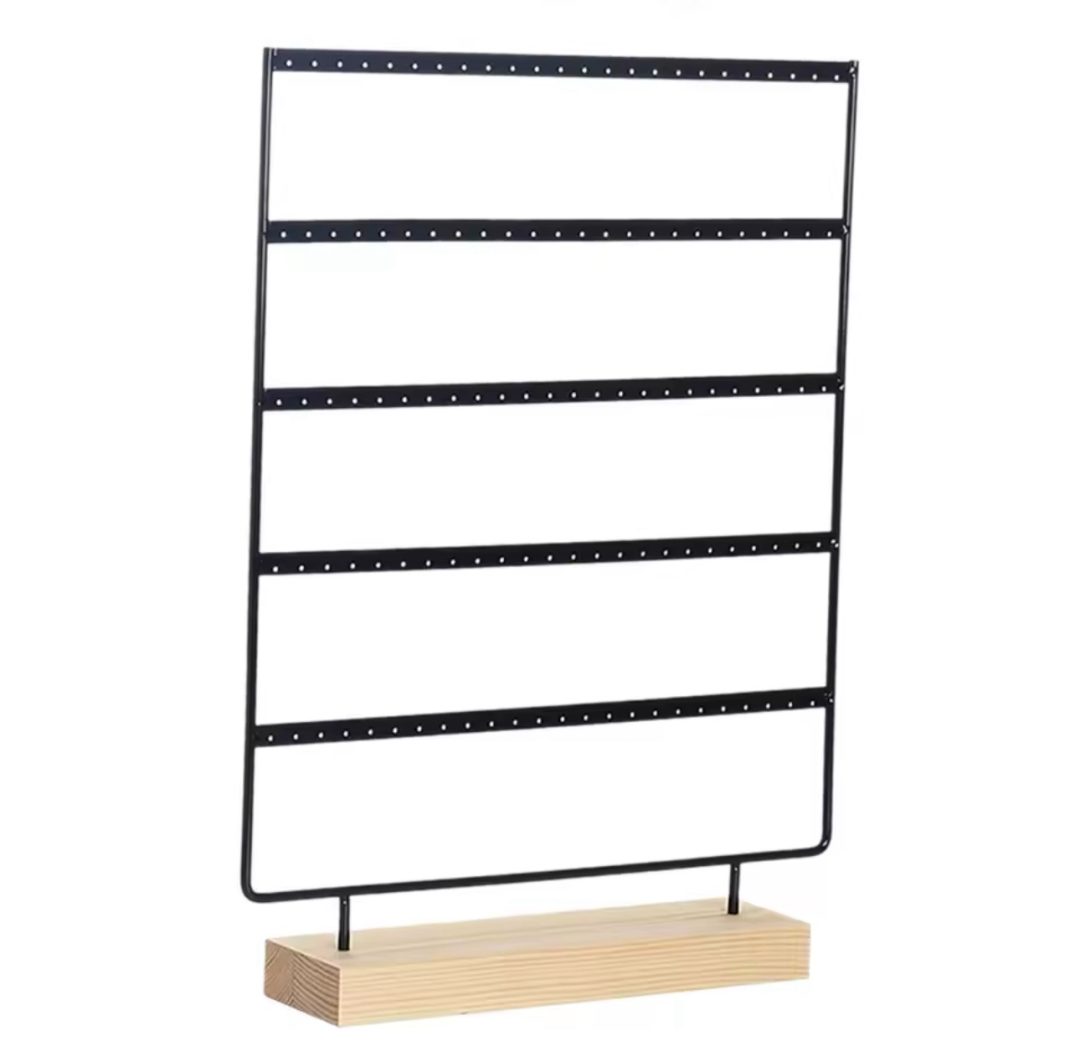 5 line earring display stand