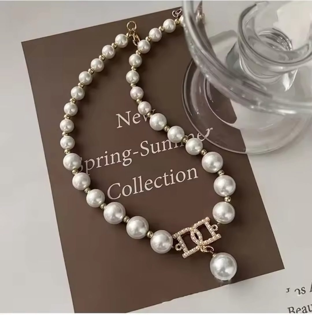 Single pearl DD necklace - Image 3