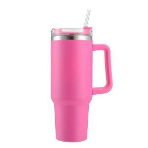 Pink customized tumbler