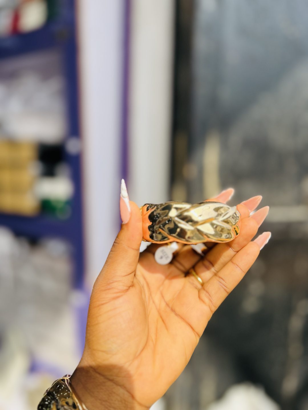 Juliet Göld chunky bracelet