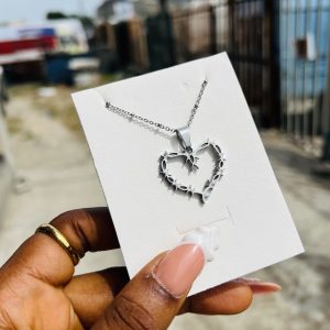 Thorns steel necklace