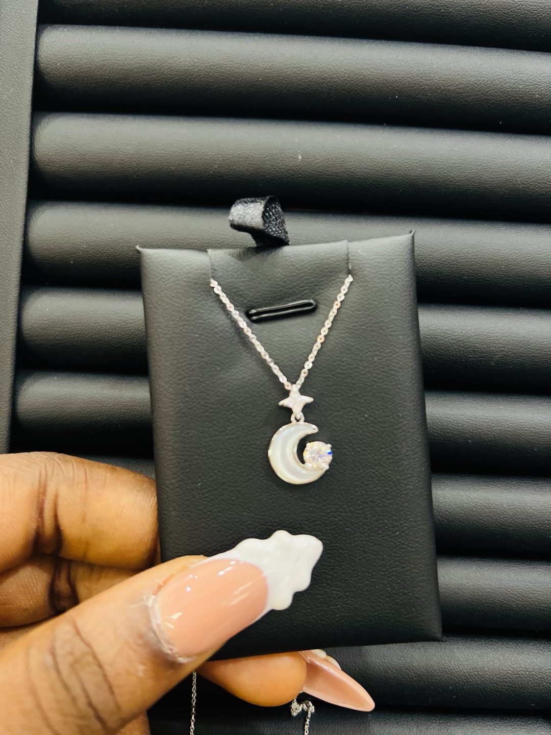Moonlight Moissanite necklace - Image 2