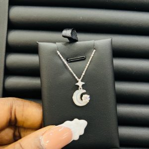Moonlight Moissanite necklace