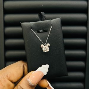 Teddy Moissanite necklace