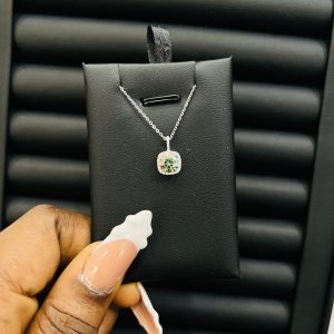 Saul’s Moissanite Necklace