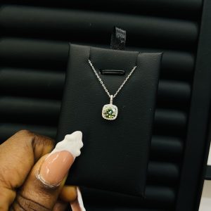 Saul’s Moissanite Necklace