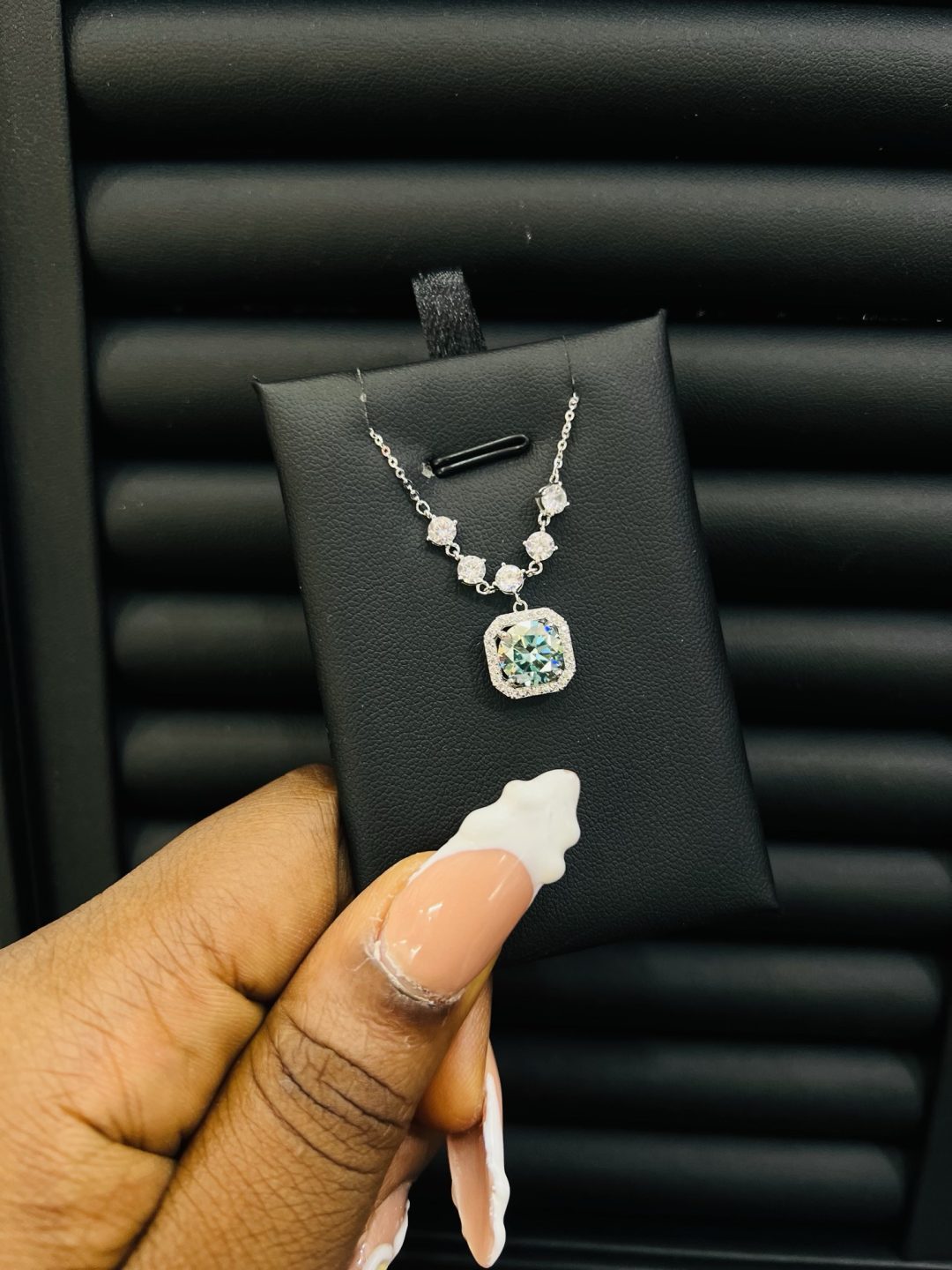 April’s Moissanite Neck - Image 2