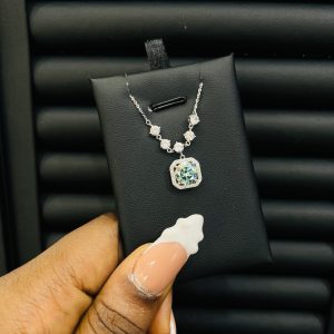 April’s Moissanite Neck
