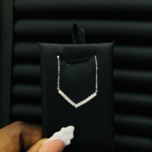 Lady V Moissanite Necklace