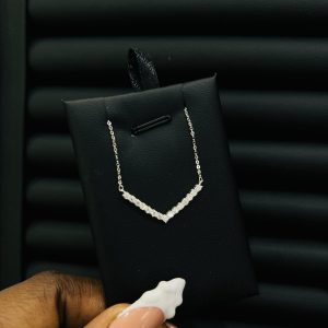 Lady V Moissanite Necklace