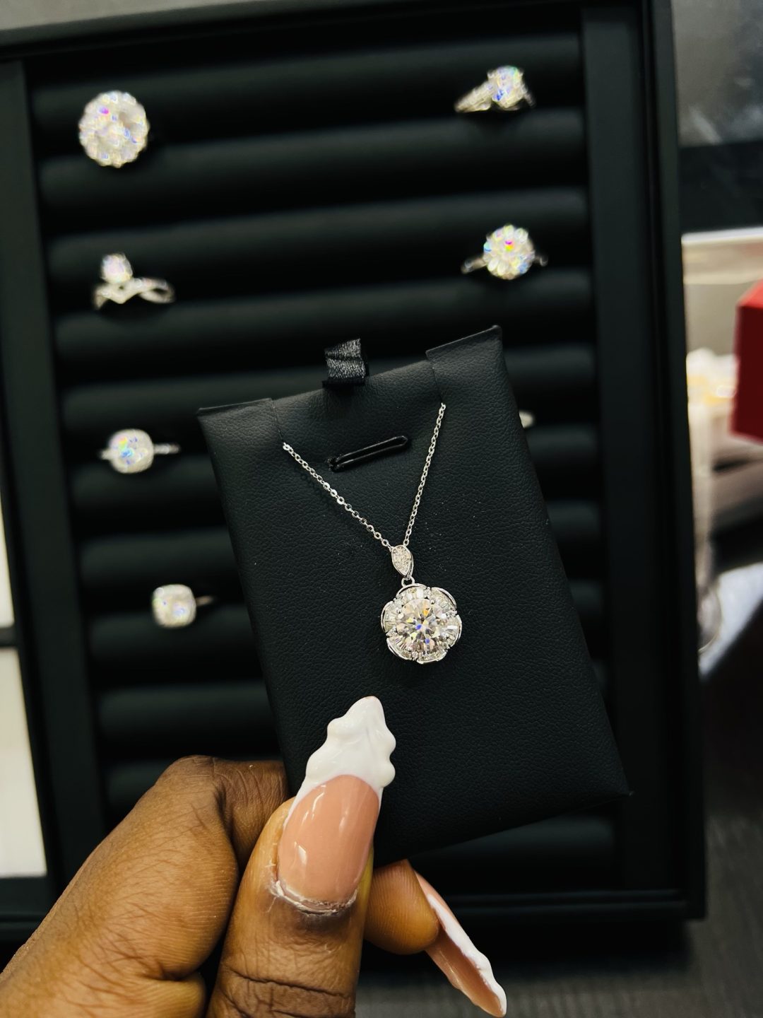 Divine’s Moissanite Necklace