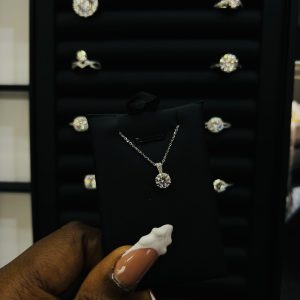 Dainty Moissanite Necklace